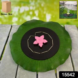 Decorative Solar Powered Floating Water Fountain Pump
