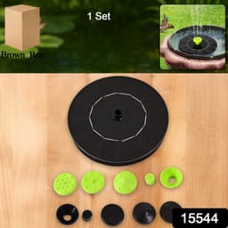 Solar Powered Garden Fountain Pump 1 Set