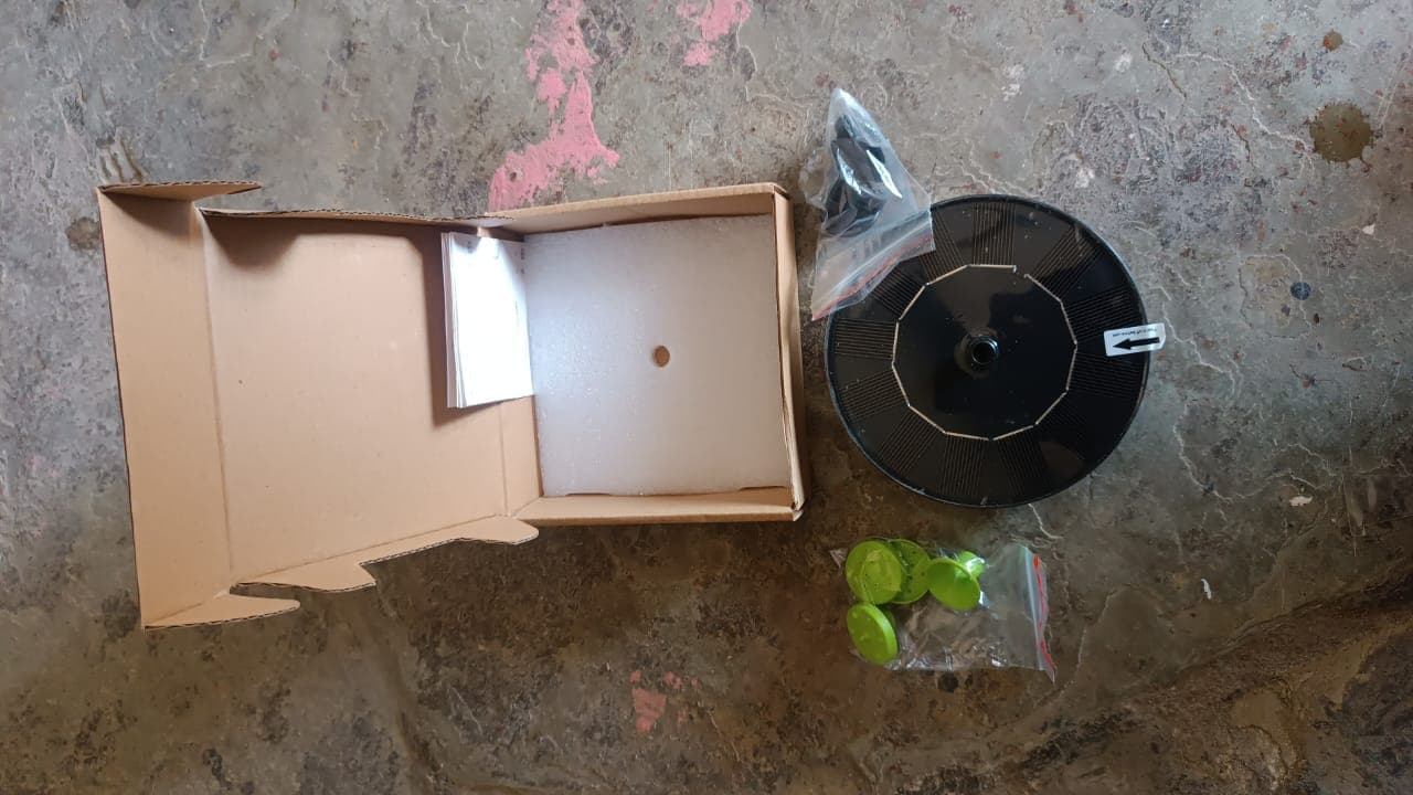 Solar Powered Garden Fountain Pump 1 Set thumbnail 7