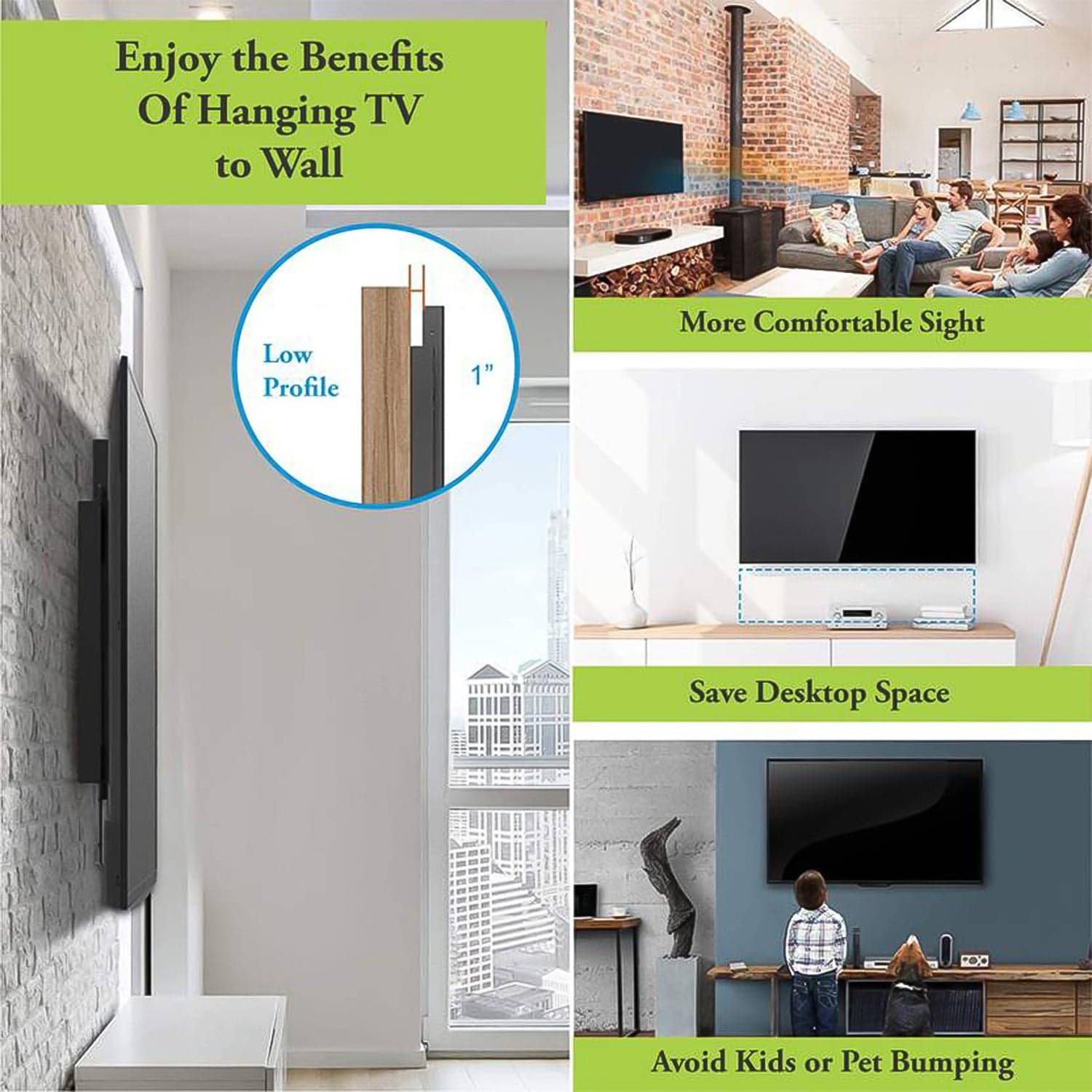 Tv Wall Mount Bracket 26X55 Inch thumbnail 3