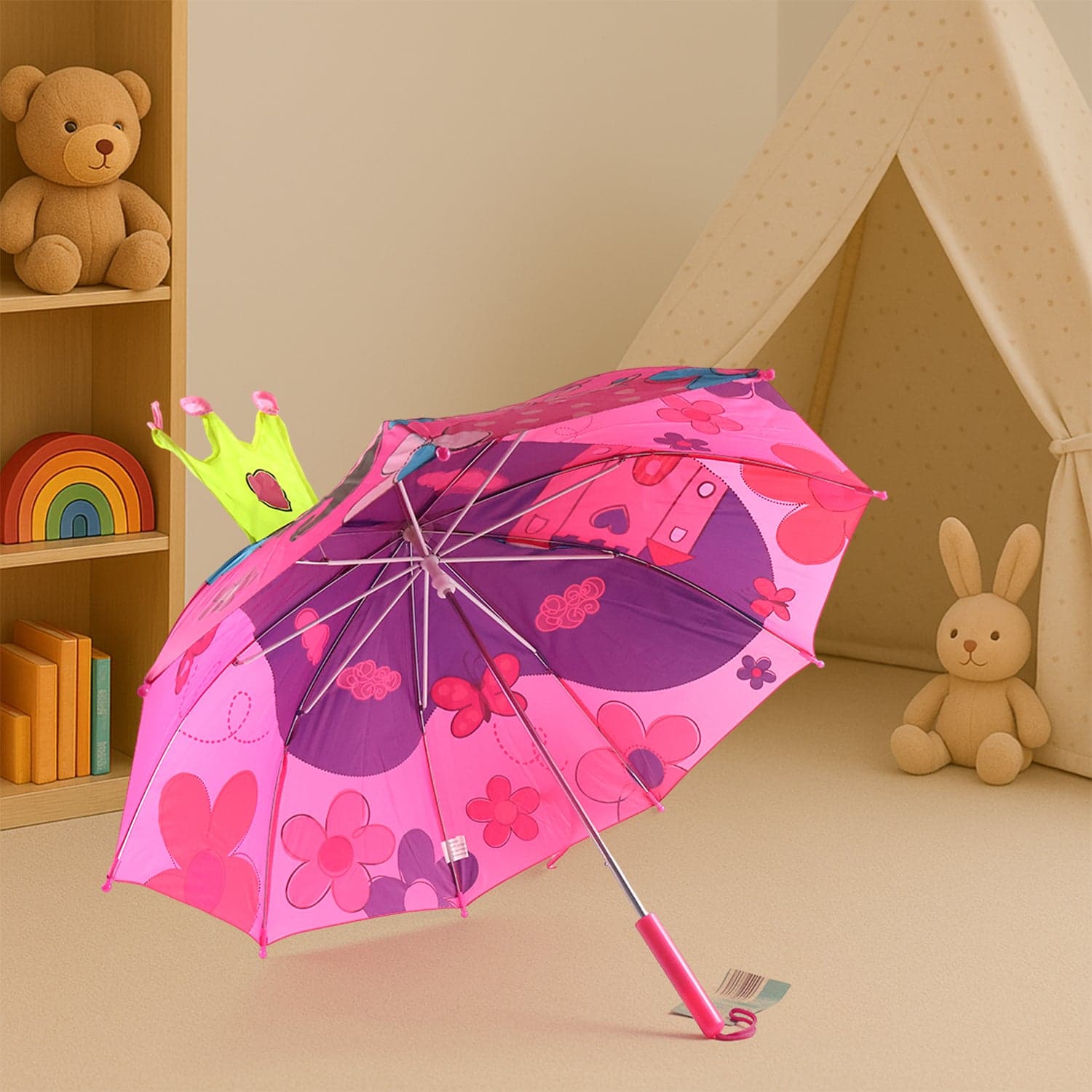 Manual Open 3D Kids Umbrella thumbnail 6