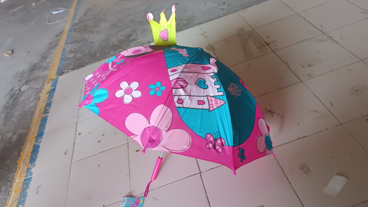 Manual Open 3D Kids Umbrella thumbnail 8
