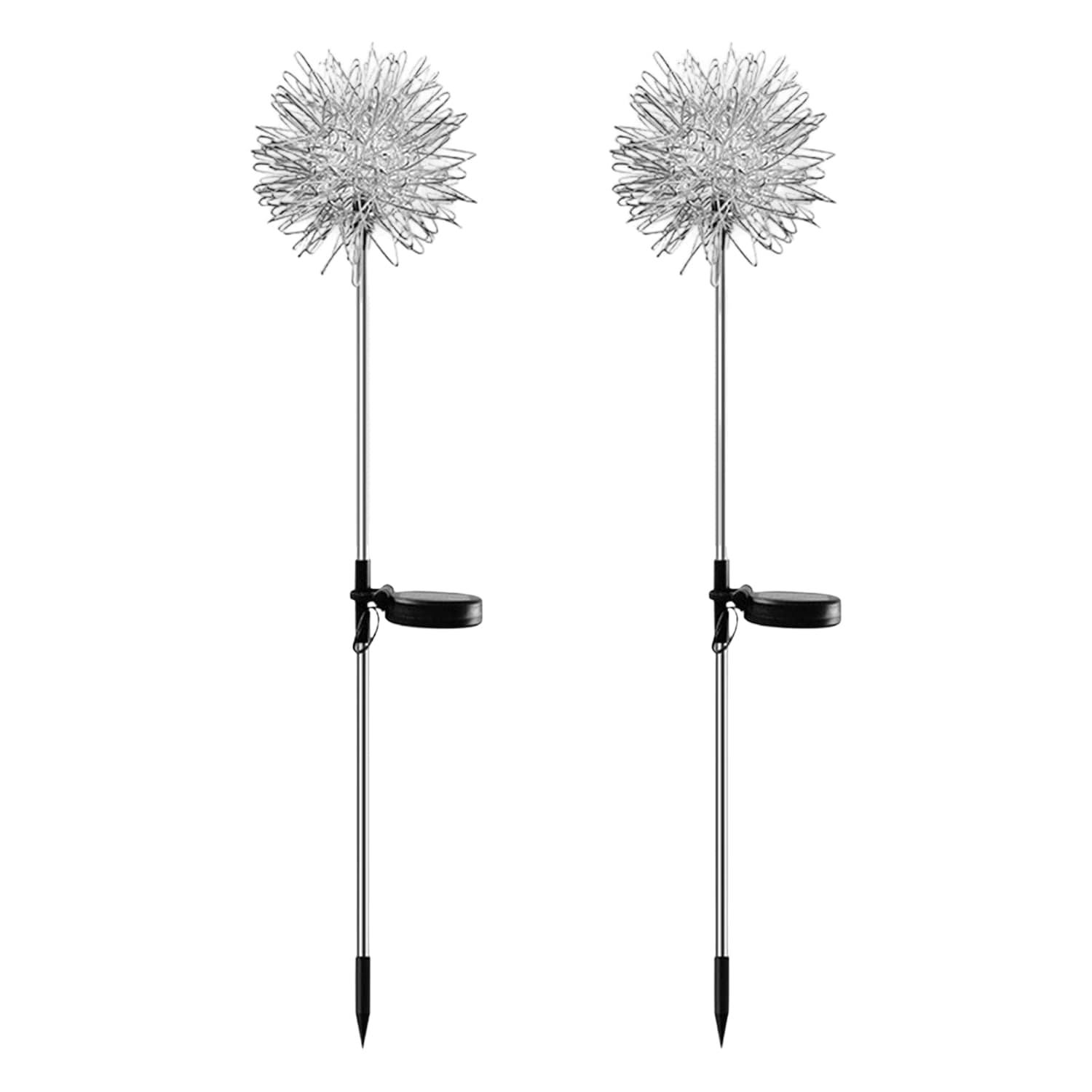 Solar Powered Dandelion Garden Lights 2Pc thumbnail 4