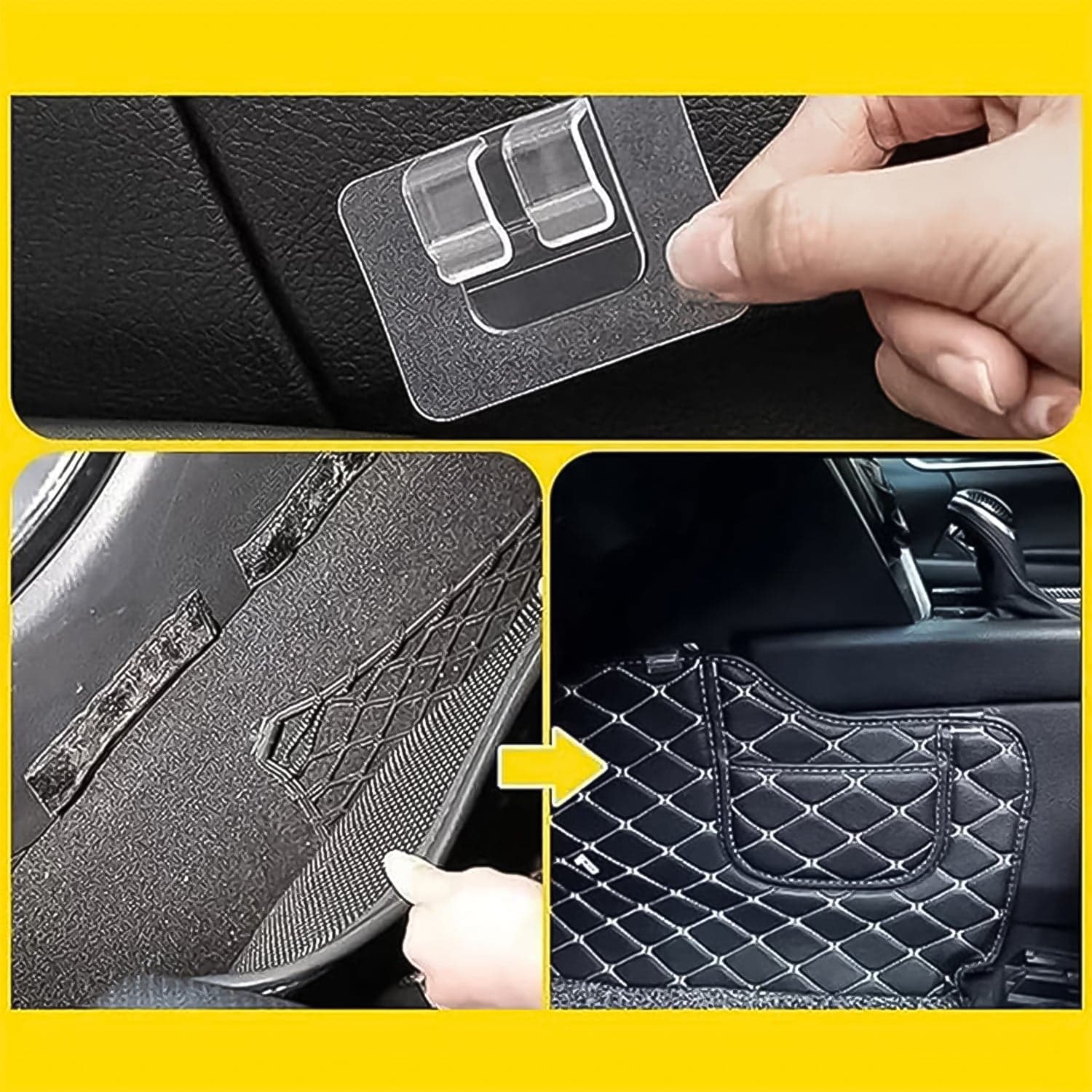 Transparent Self Adhesive Wall Wire Clip Hold thumbnail 2