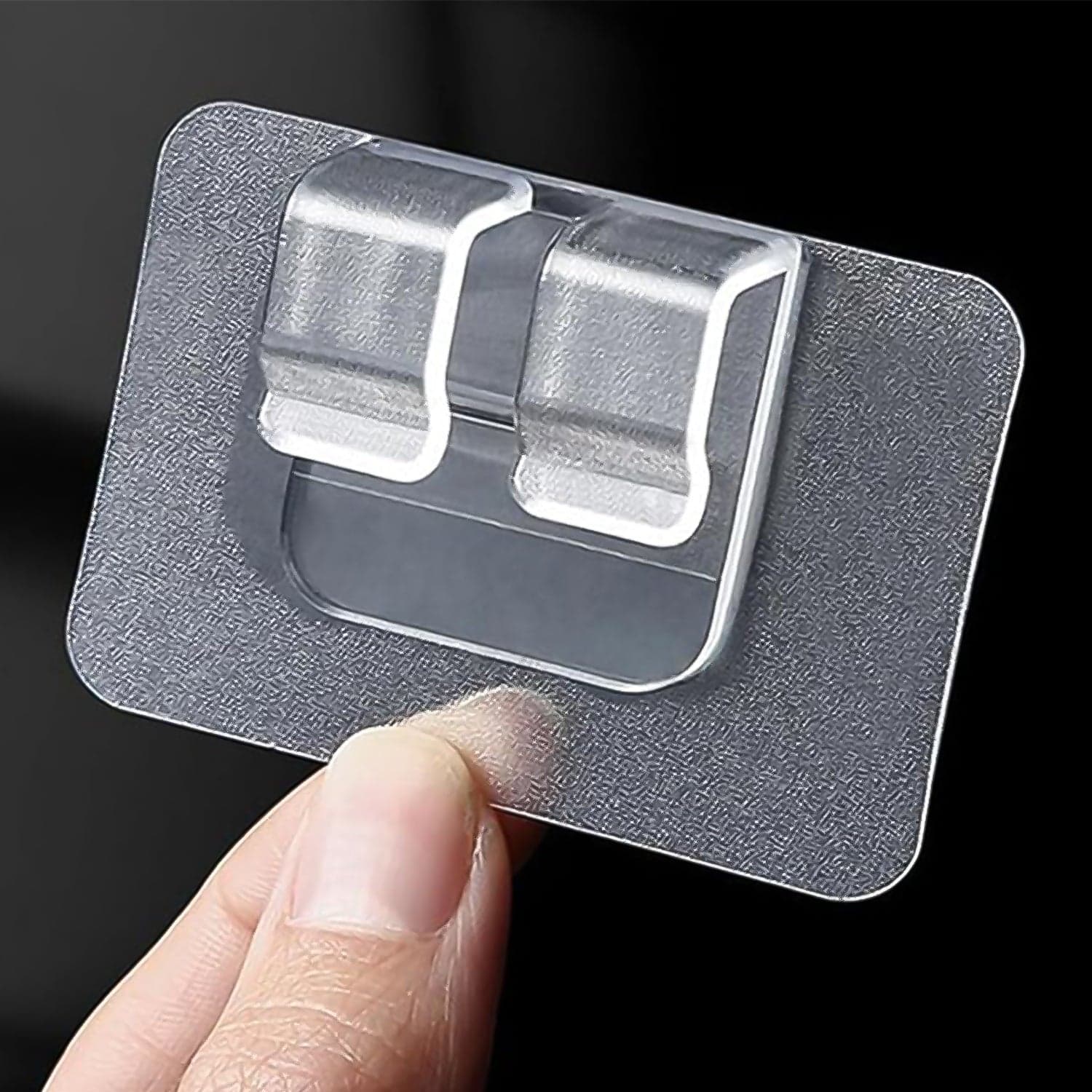 Transparent Self Adhesive Wall Wire Clip Hold thumbnail 3