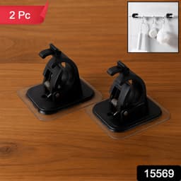 Heavy Duty Wall Clip 2Pc