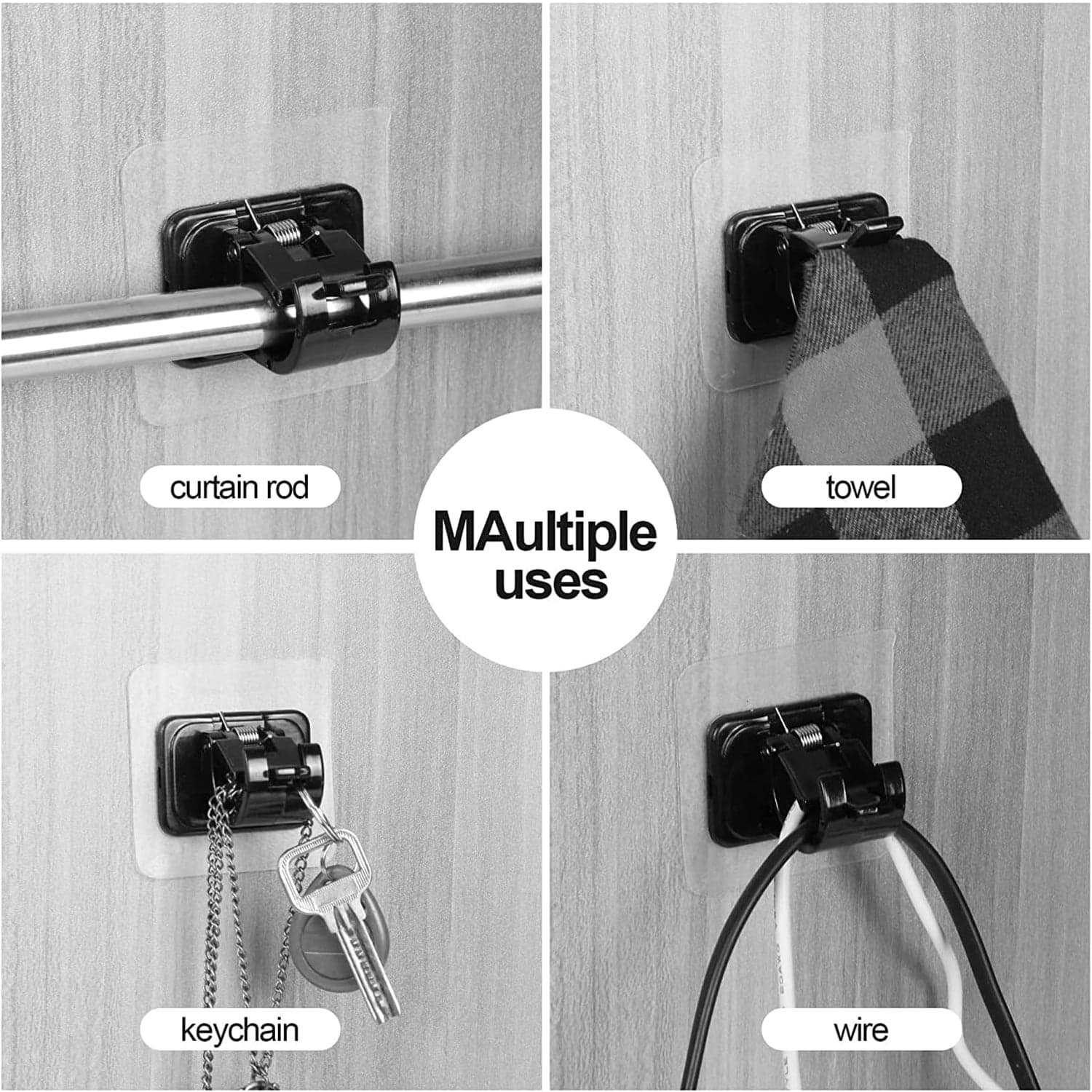 Heavy Duty Wall Clip 2Pc thumbnail 3