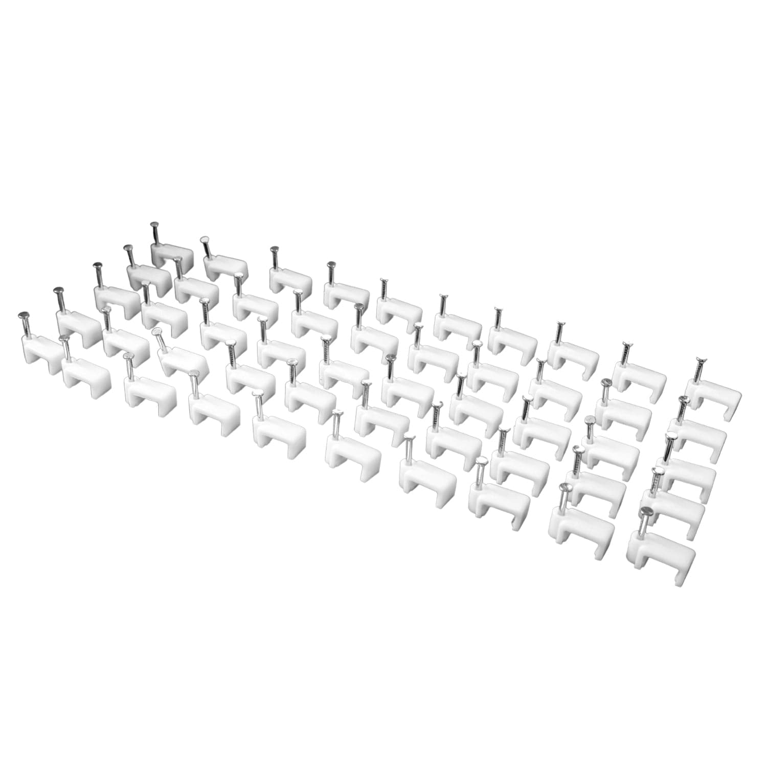 8Mm Nail Cable Clips Set 50 Pc thumbnail 5