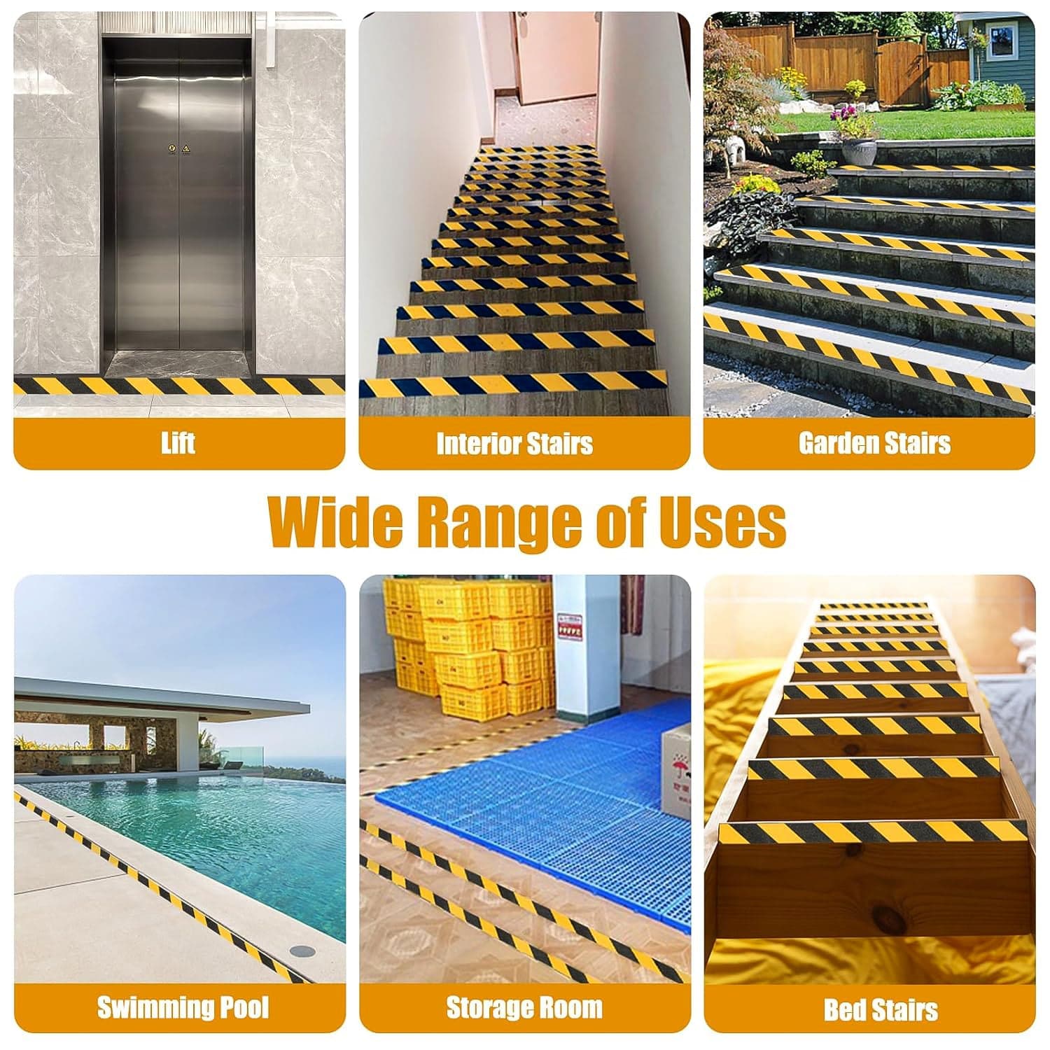 Anti Slip Safety Grip Tape Roll 50Mm X 5M 1 Pc thumbnail 5