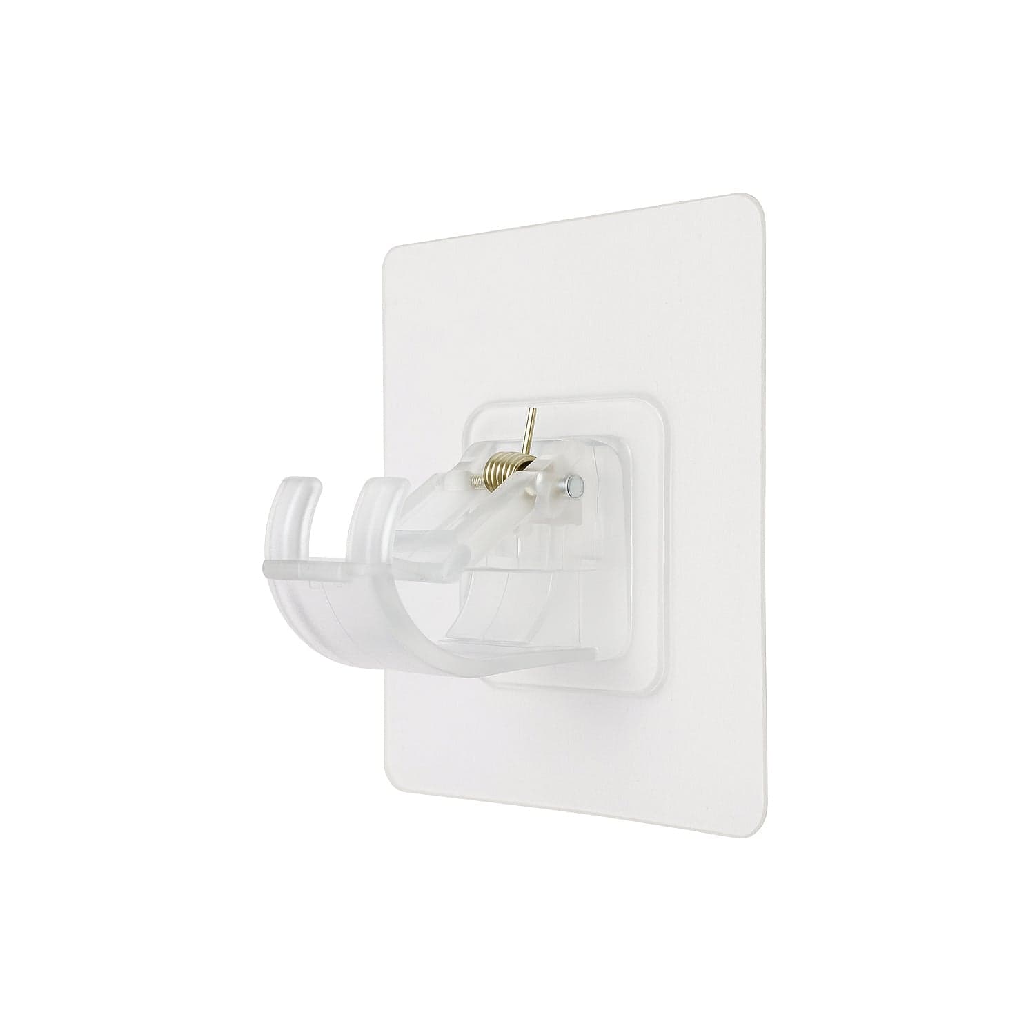 Self Adhesive Transparent Wall Hook Holder Clip 1 Pc thumbnail 4