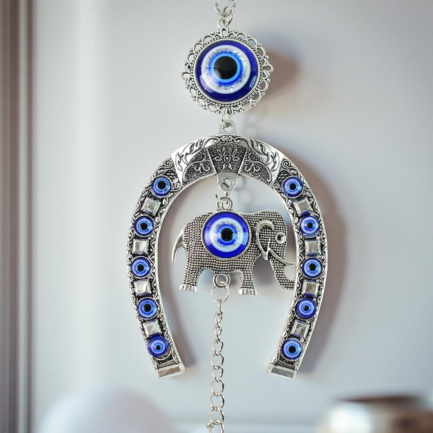 Elephant Evil Eye Charms 1Pc thumbnail 3
