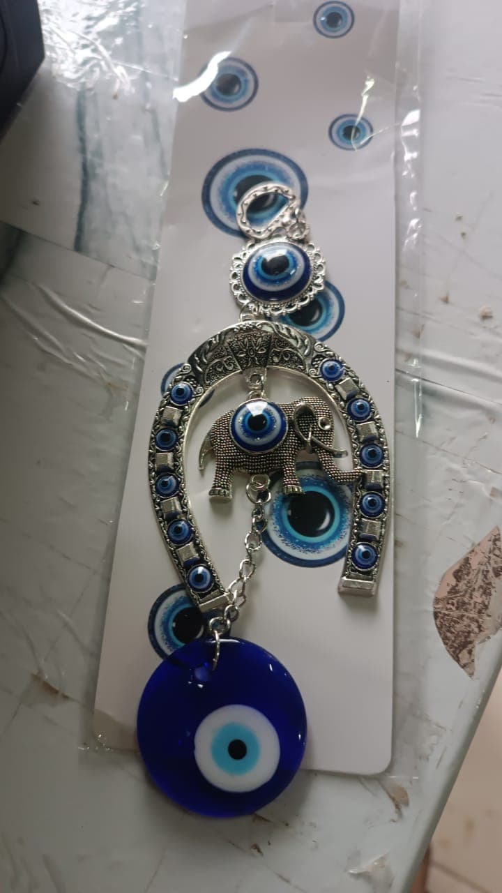 Elephant Evil Eye Charms 1Pc thumbnail 6