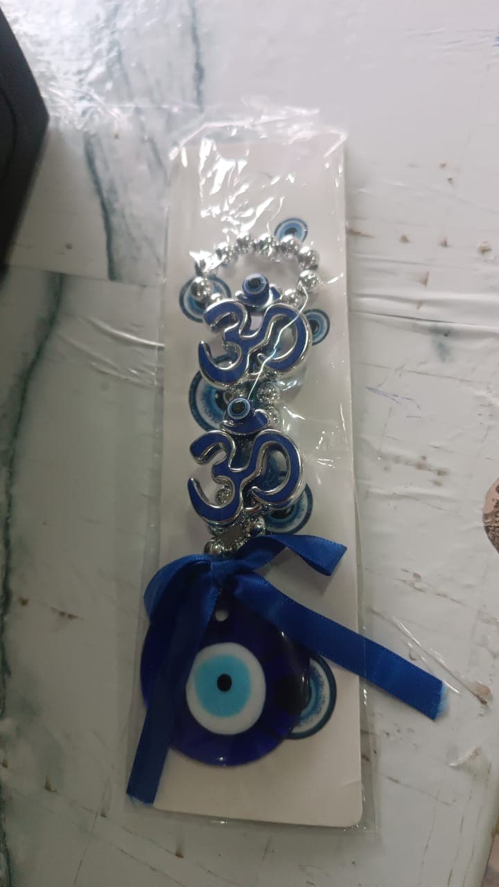 Decorative Double Om Symbol Evil Eye Hanging 1 Pc thumbnail 7