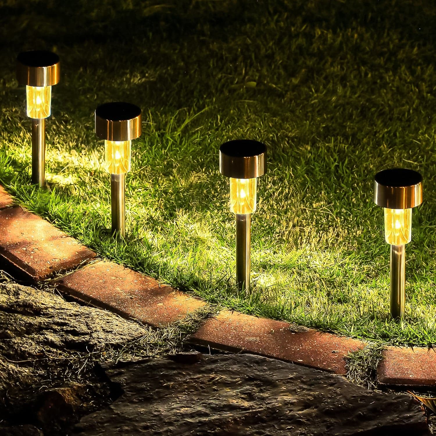 31X4Cm Solar Garden Lights 2Pc thumbnail 5