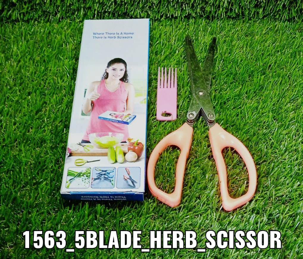 Stainless Steel 5-Blade Herb Scissors thumbnail 9