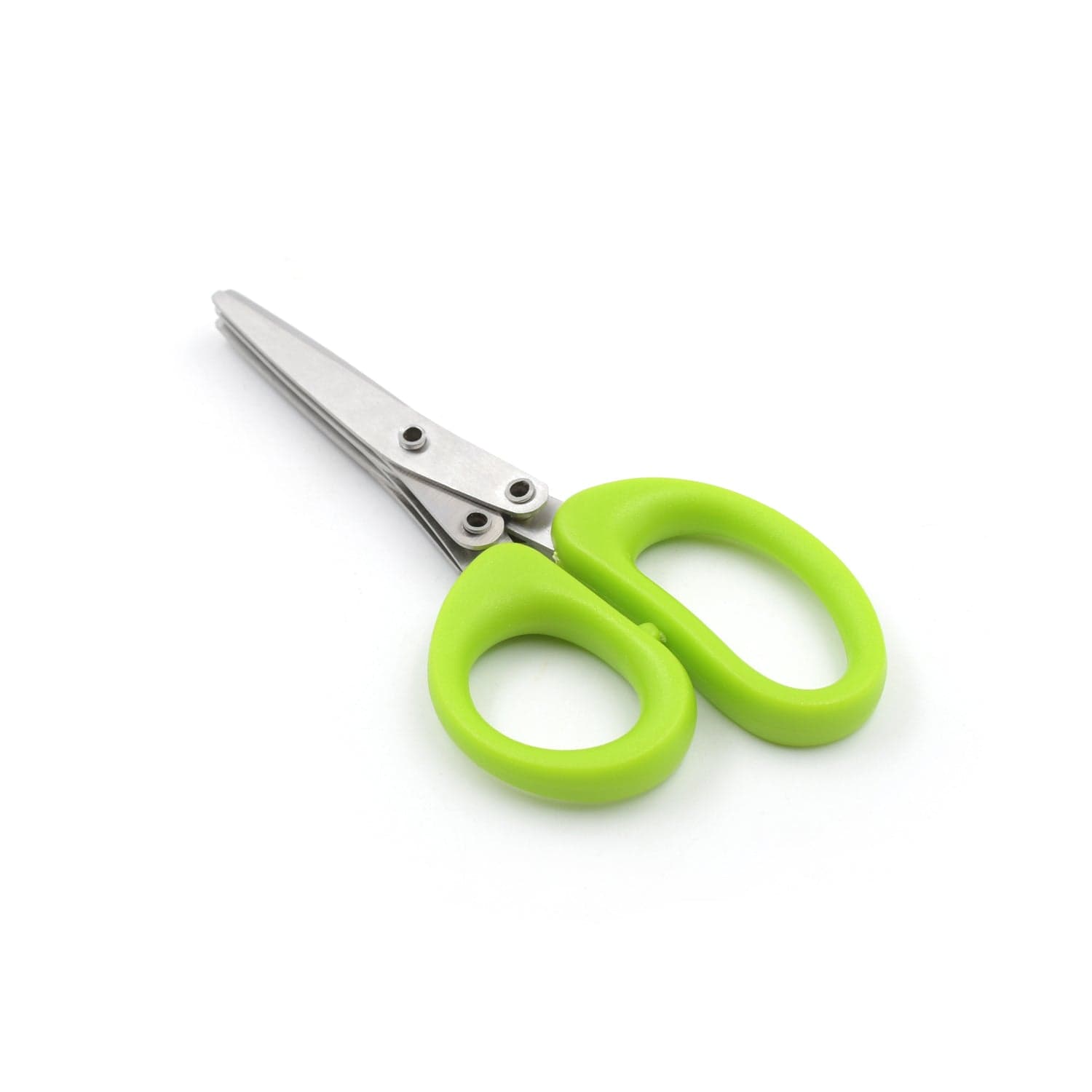 Multifunction Vegetable Stainless Steel Herbs Scissor with 3 Blades thumbnail 4