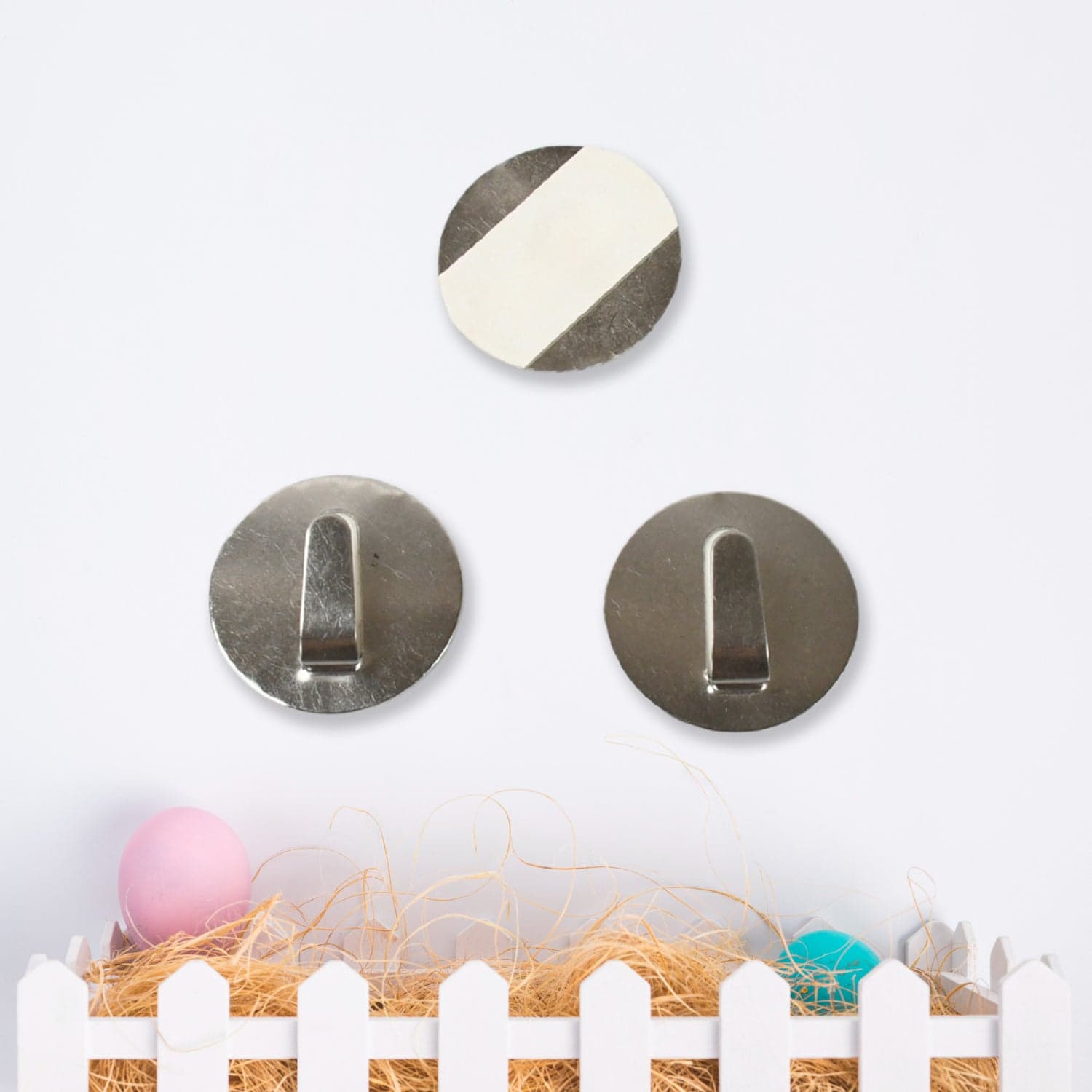 Self- Adhesive Hooks, Heavy Duty Wall Hooks Hangers Stainless Steel Waterproof Sticky Hooks For Hanging Robe Coat Towel Kitchen Bathroom And. ID-15723 thumbnail 5