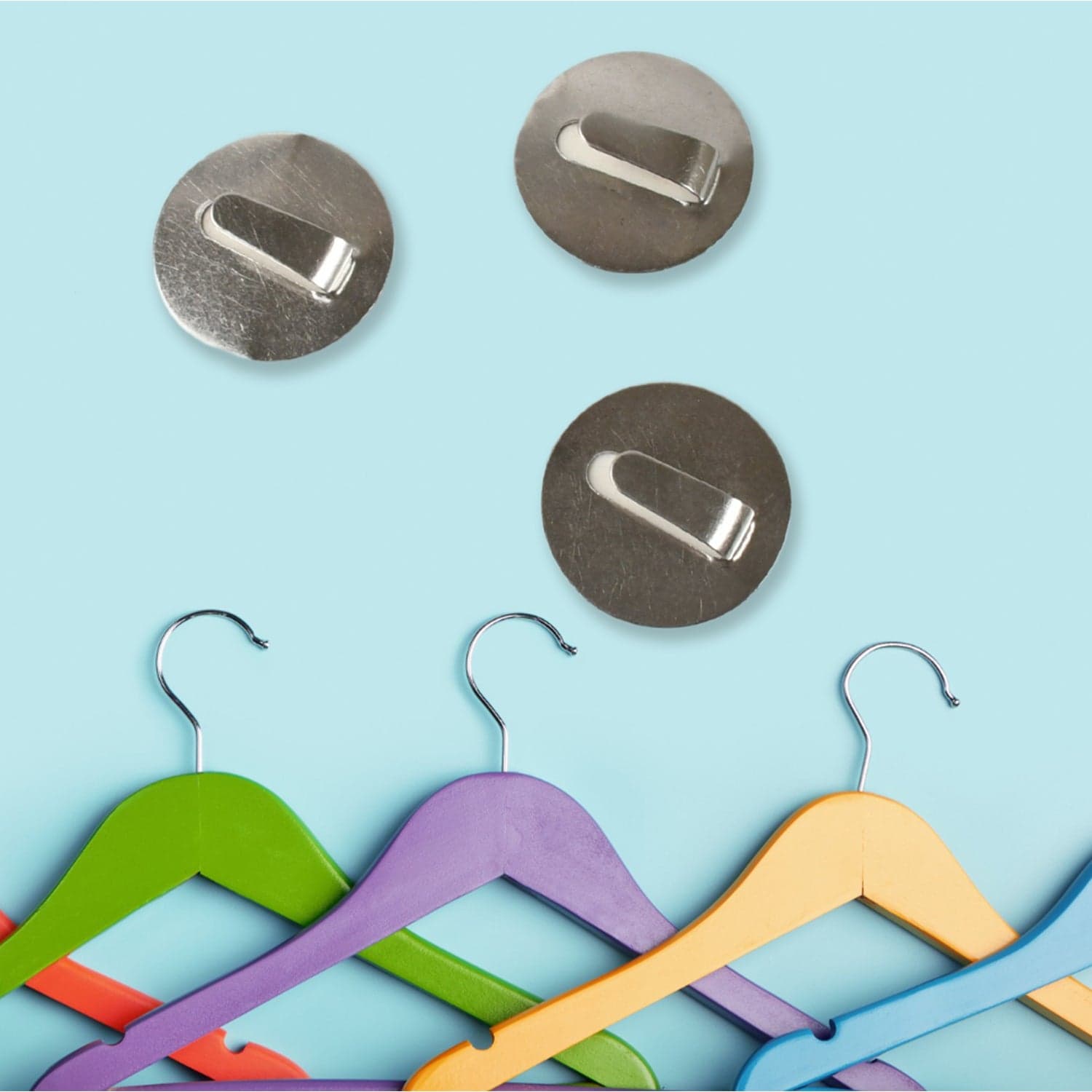 Self- Adhesive Hooks, Heavy Duty Wall Hooks Hangers Stainless Steel Waterproof Sticky Hooks For Hanging Robe Coat Towel Kitchen Bathroom And. ID-15723 thumbnail 6