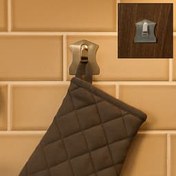 Self-Adhesive Stainless Hooks of Waterproof for Robes, Coats & Towels