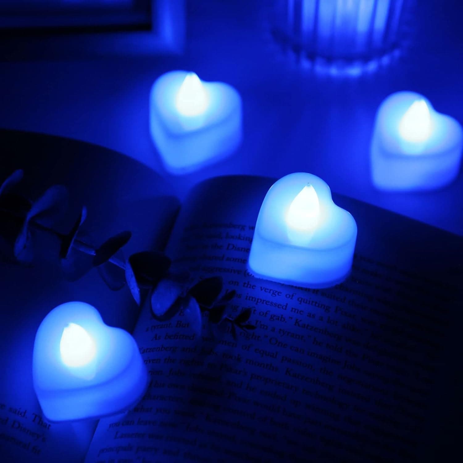 LED Tealights, Smokeless Plastic Decorative Candles, Diwali (Pack Of 1 / Multicolor) thumbnail 1