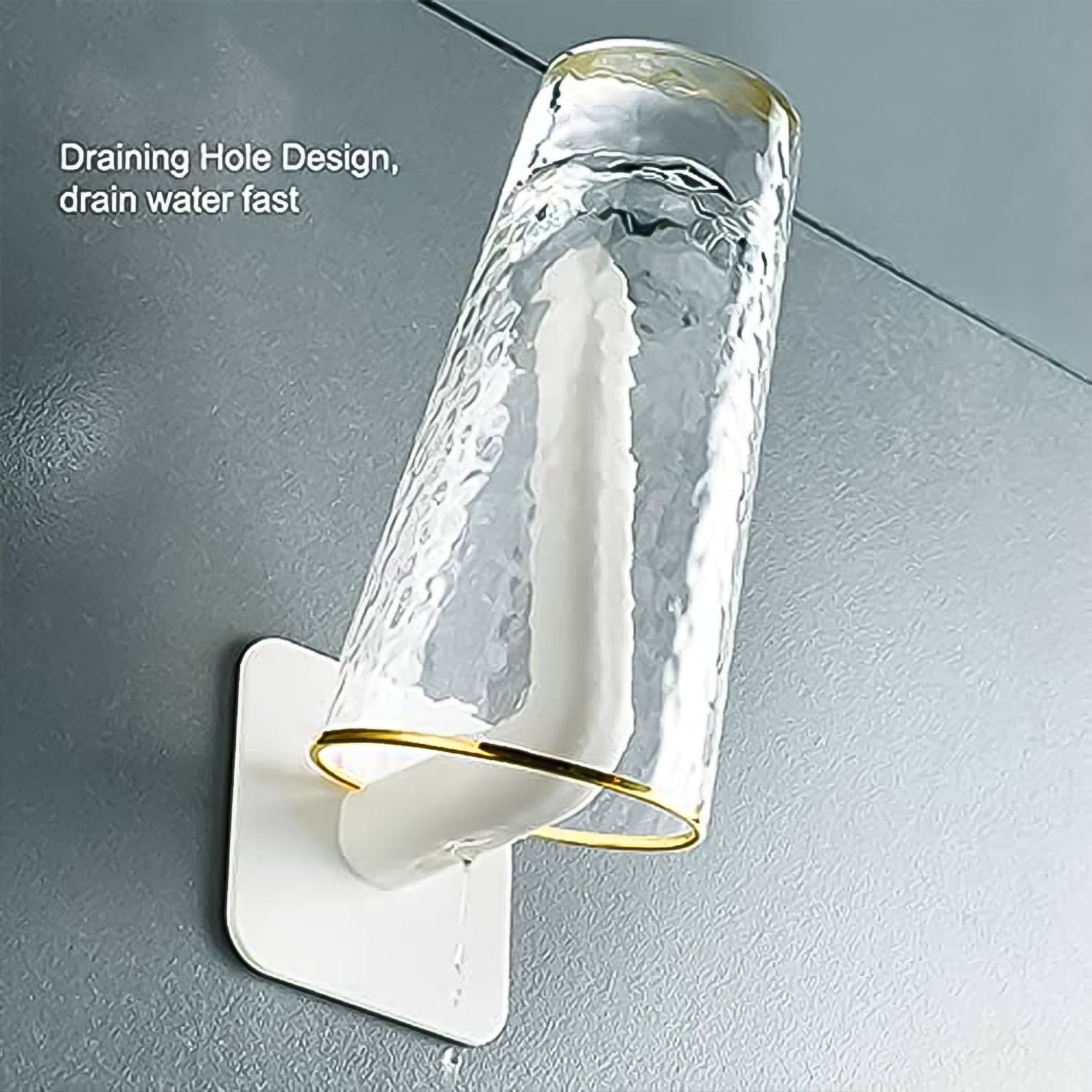 Multipurpose Shelf Organizer, Hanging Storage Rack (2 Pc Set With 2 Adhesive hook) thumbnail 3