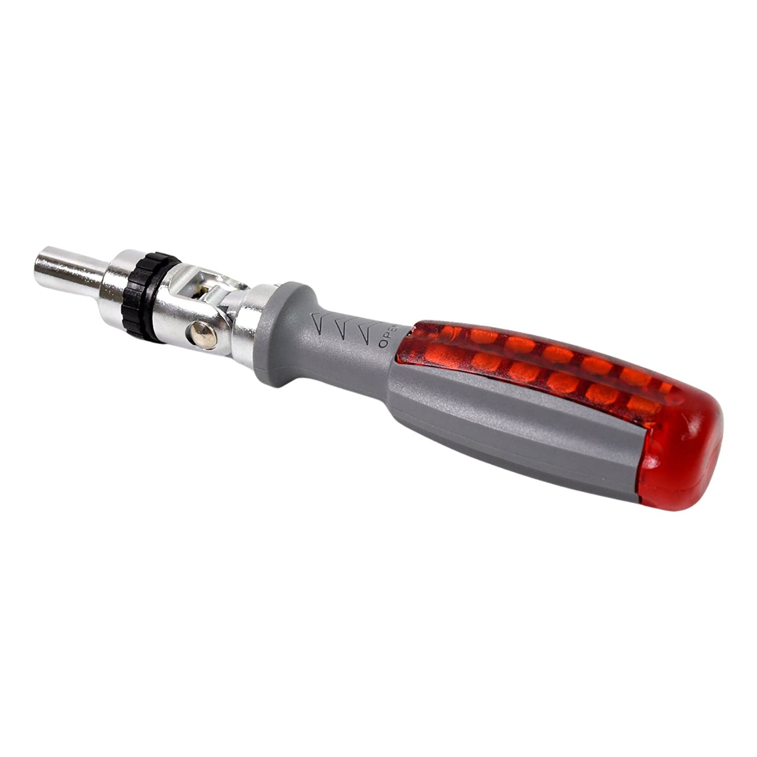 Multi Bits Ratchet Screwdriver Set, Adjustable Angle Two-Way Ratcheting Screwdriver (1 Set) thumbnail 5