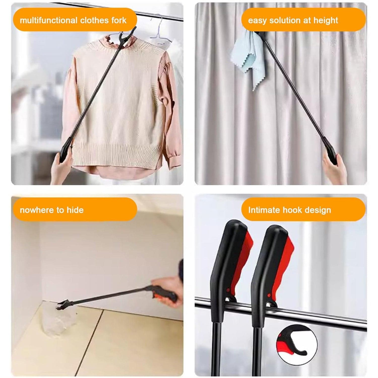 Tool Pick Up Stick for Elderly, Robust Gripping Tool for Outdoor Cleaning (1 pc / Big) thumbnail 6