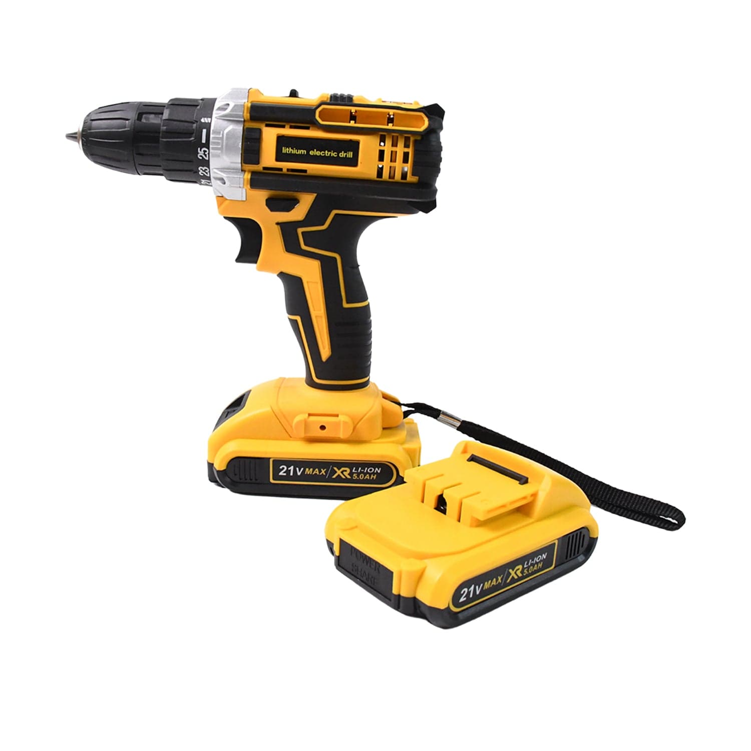 21 V lithium Double battery cordless drill set (29 Pcs Set) thumbnail 5