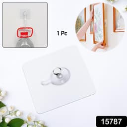 Multi Adhesive Wall Hooks 1Pc