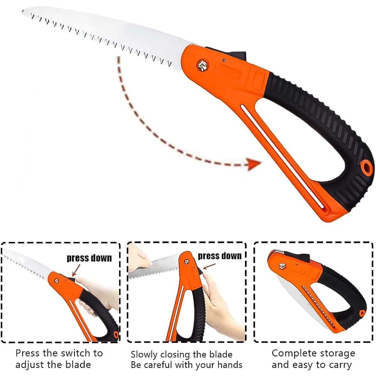 15 Inch Mini Pruning Folding Saw (1 Pc) thumbnail 7