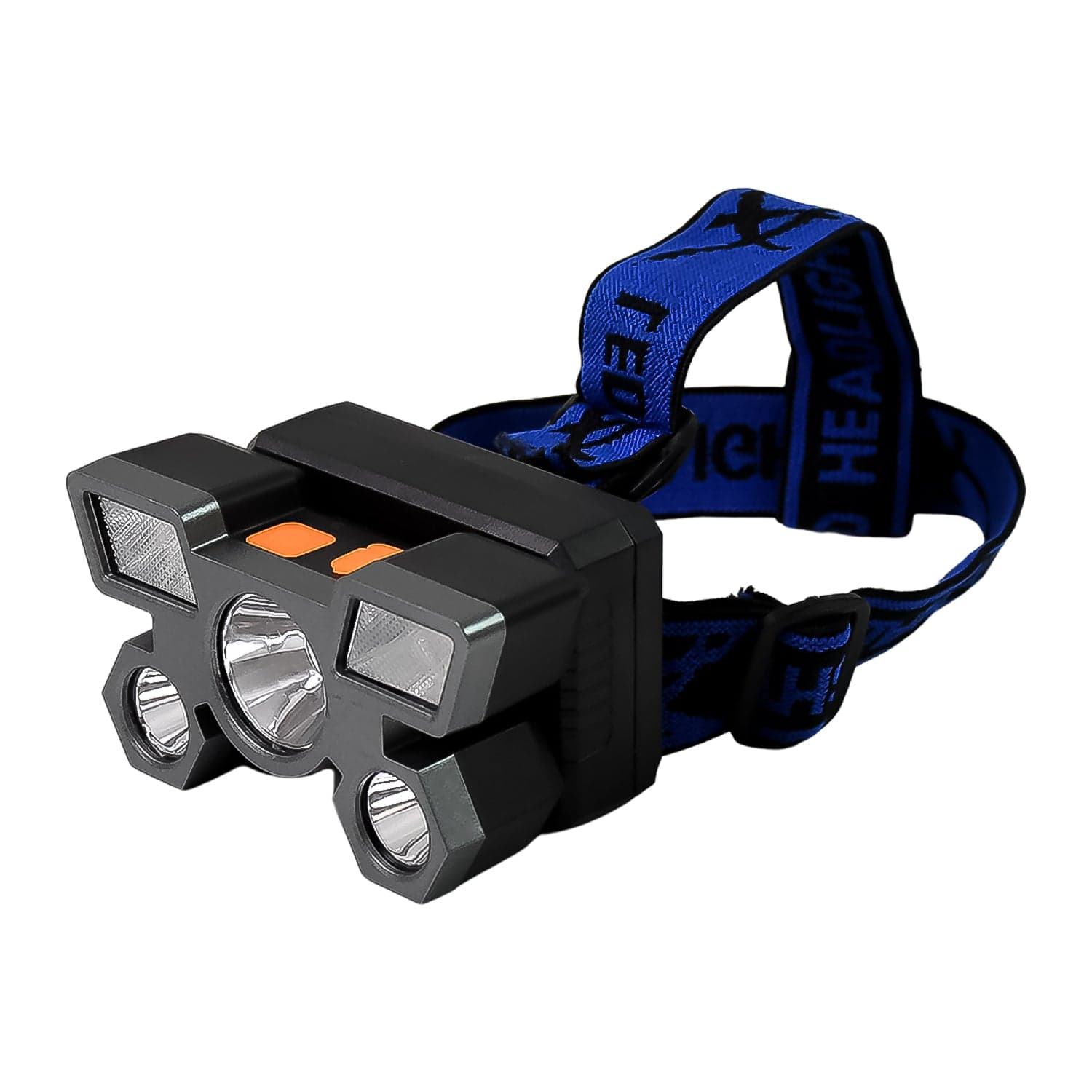 5 LED Headlamp USB Rechargeable Head Light (1 Pc) thumbnail 5
