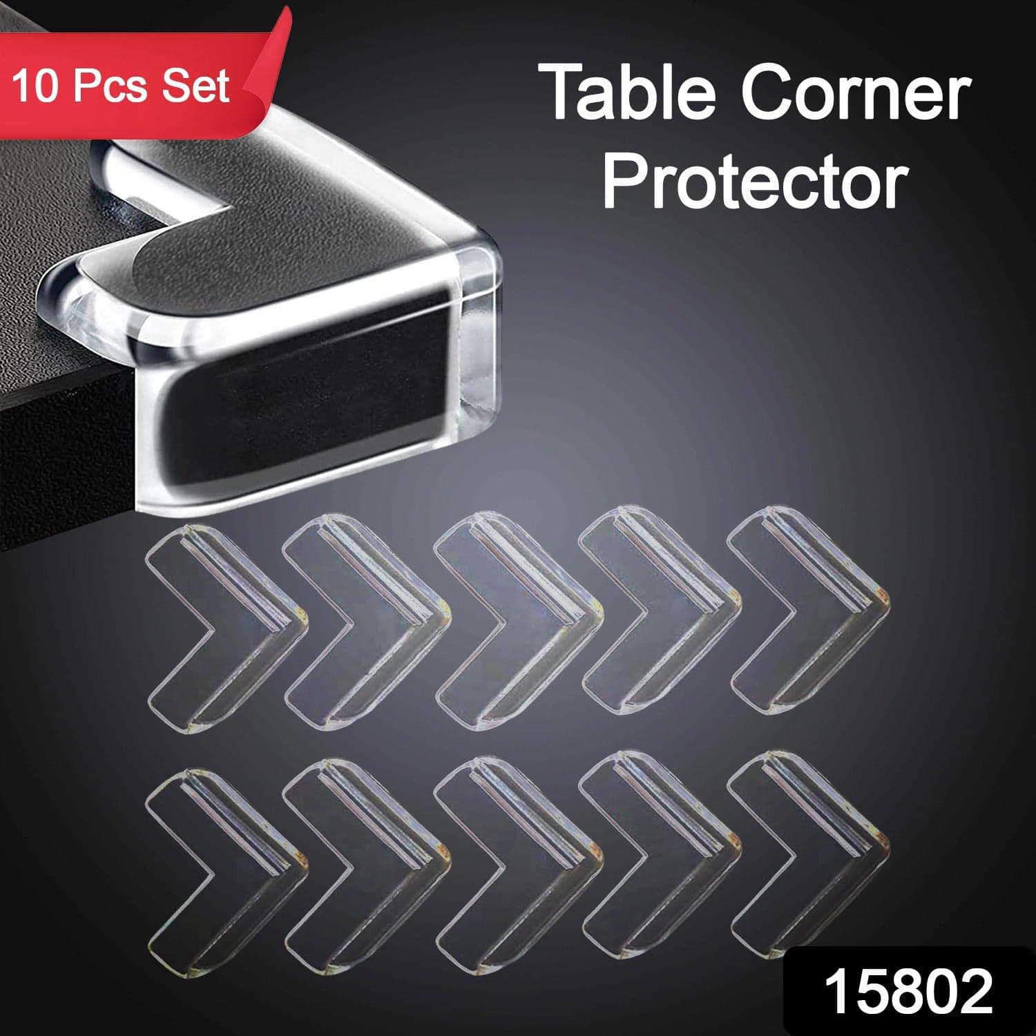 L Shape Safety Corner Protectors (10 Pcs Set) thumbnail 2