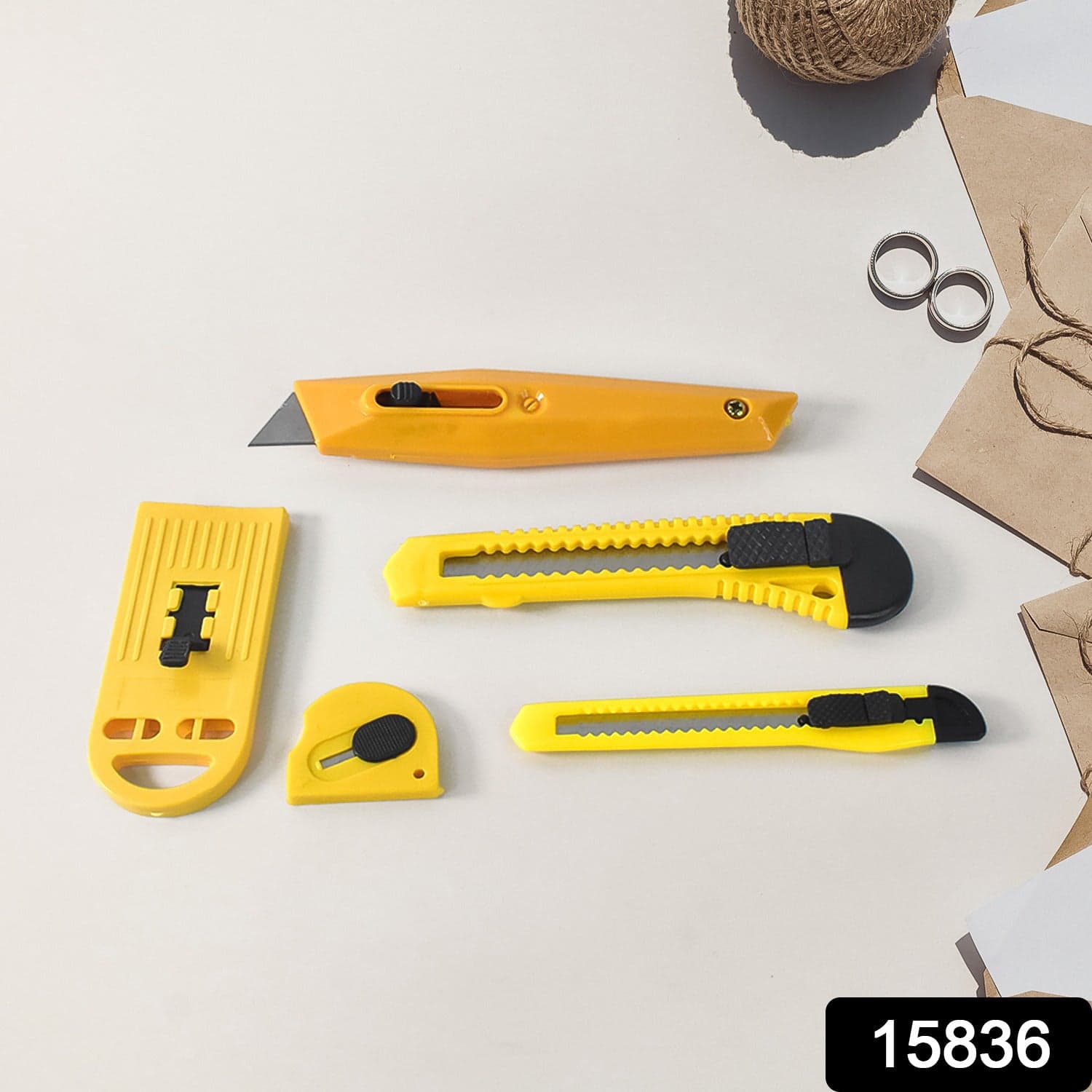 Heavy Duty, Working Cutter Knife (5 Pc Set) thumbnail 2