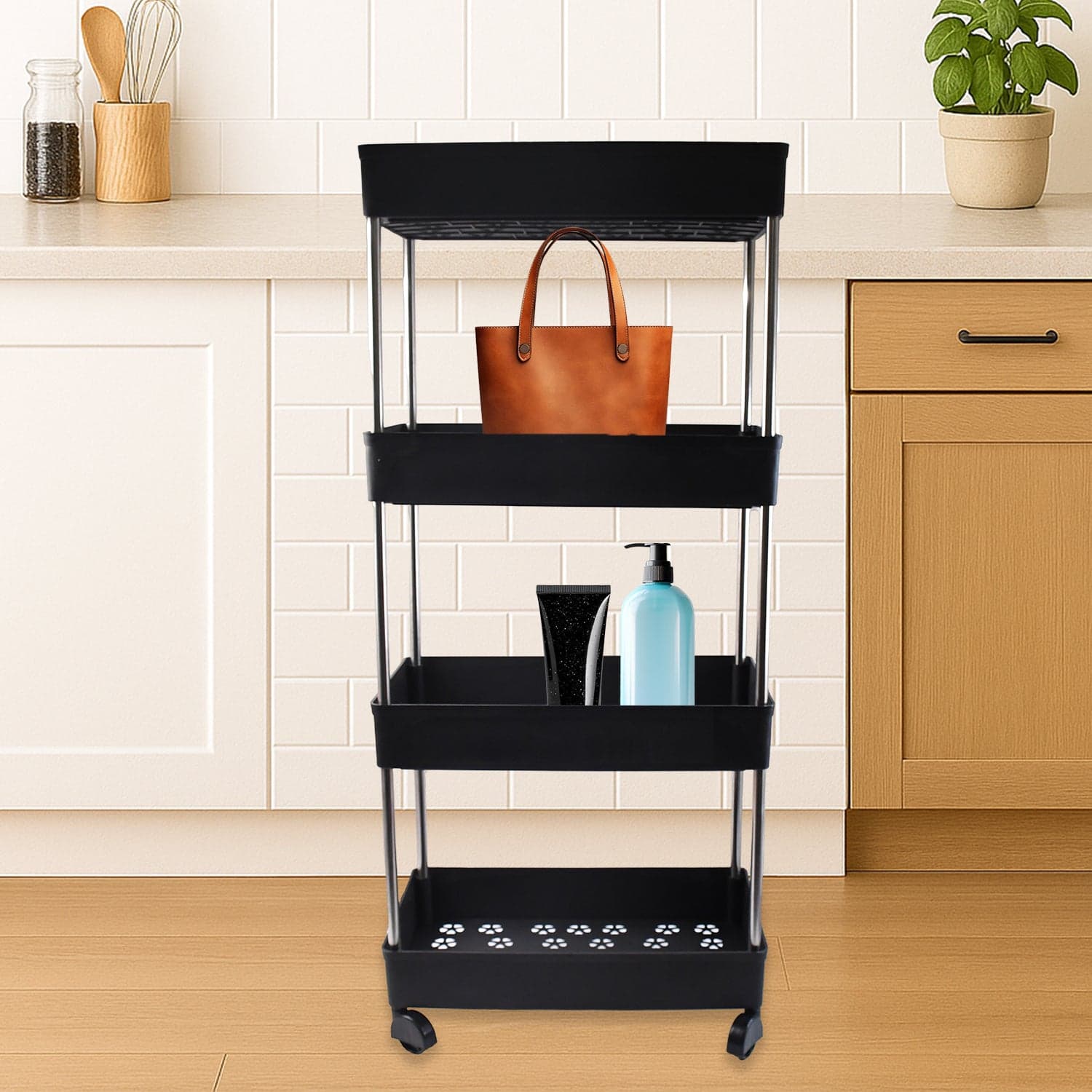 Movable Storage Rack Trolley thumbnail 3