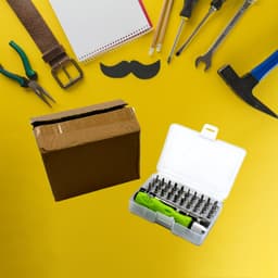 32 In 1 Mini Screwdriver Bits Set With Magnetic Flexible Extension Rod For Home Appliance