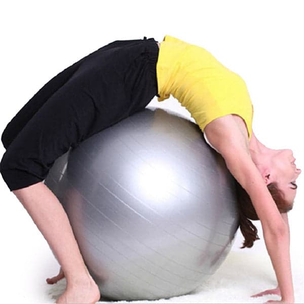 Anti-Burst Exercise Heavy Duty Gym Ball (Multicolour) (75Cm) thumbnail 3