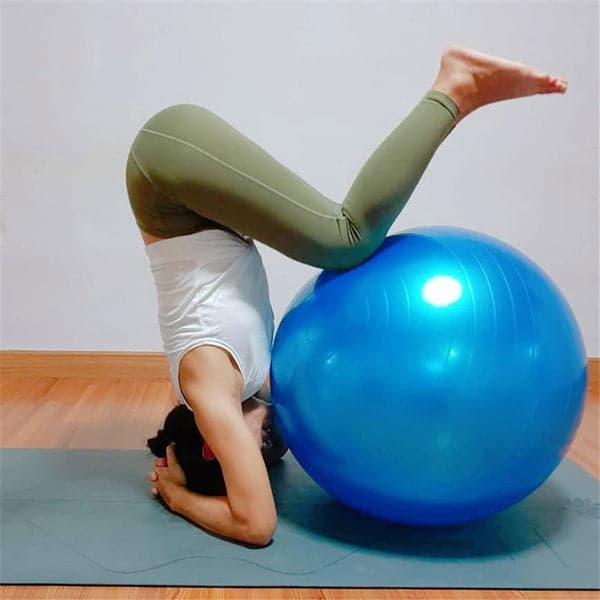Anti-Burst Exercise Heavy Duty Gym Ball (Multicolour) (75Cm) thumbnail 5