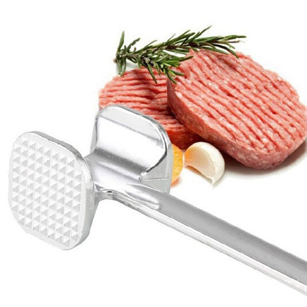 Double Sided Beef Steak Mallet (Aluminum): Meat Tenderizer Hammer thumbnail 7