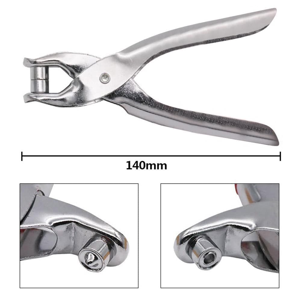 Grommet Rivets Eyelet Setting Pliers Tool thumbnail 9