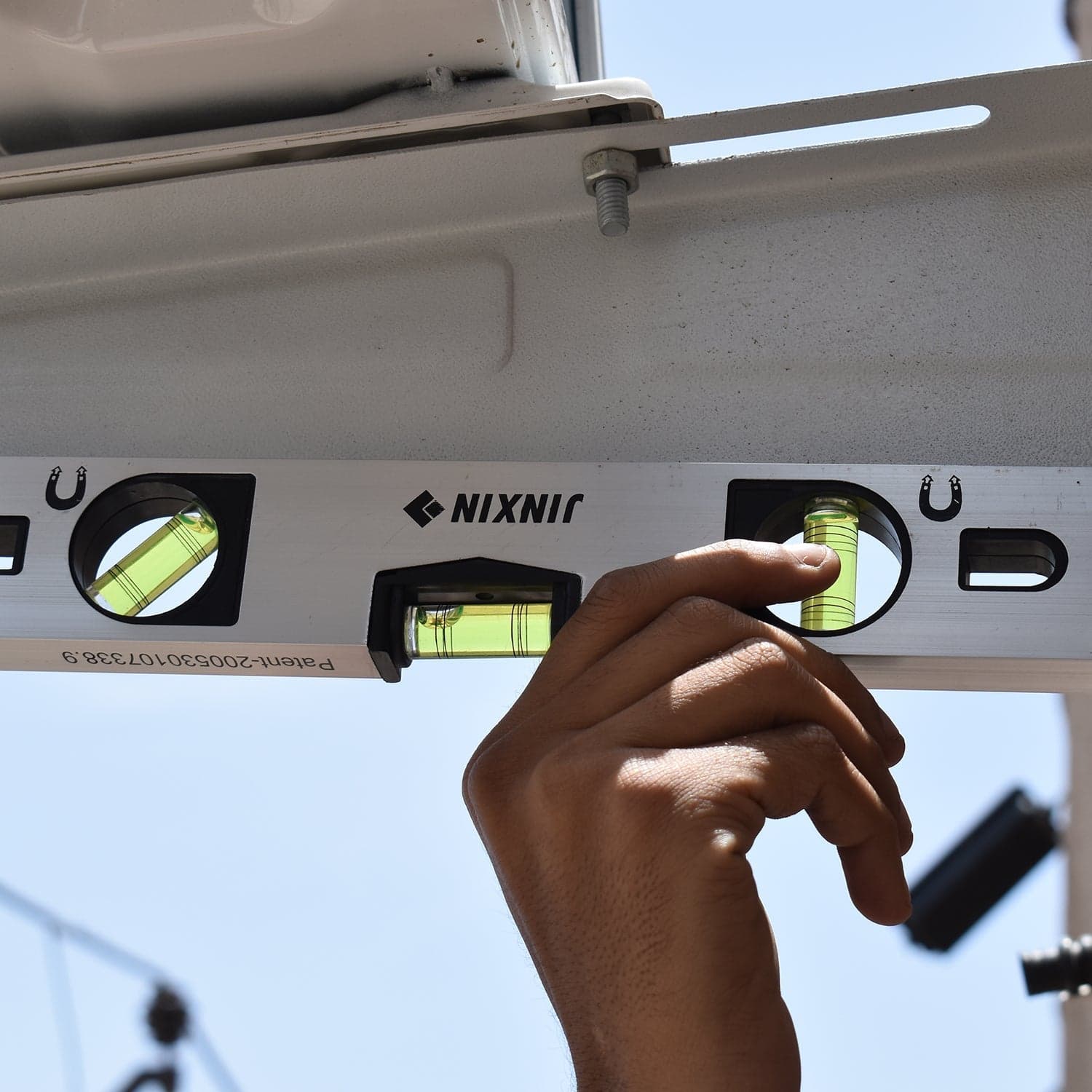 30 cm Aluminum Alloy Magnetic Torpedo Level Metric Rulers thumbnail 6