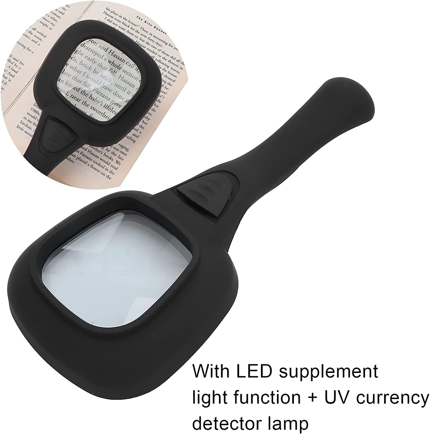 Handheld LED Magnifying Glass of 6 Lighted Magnifier for Reading & Inspection thumbnail 8