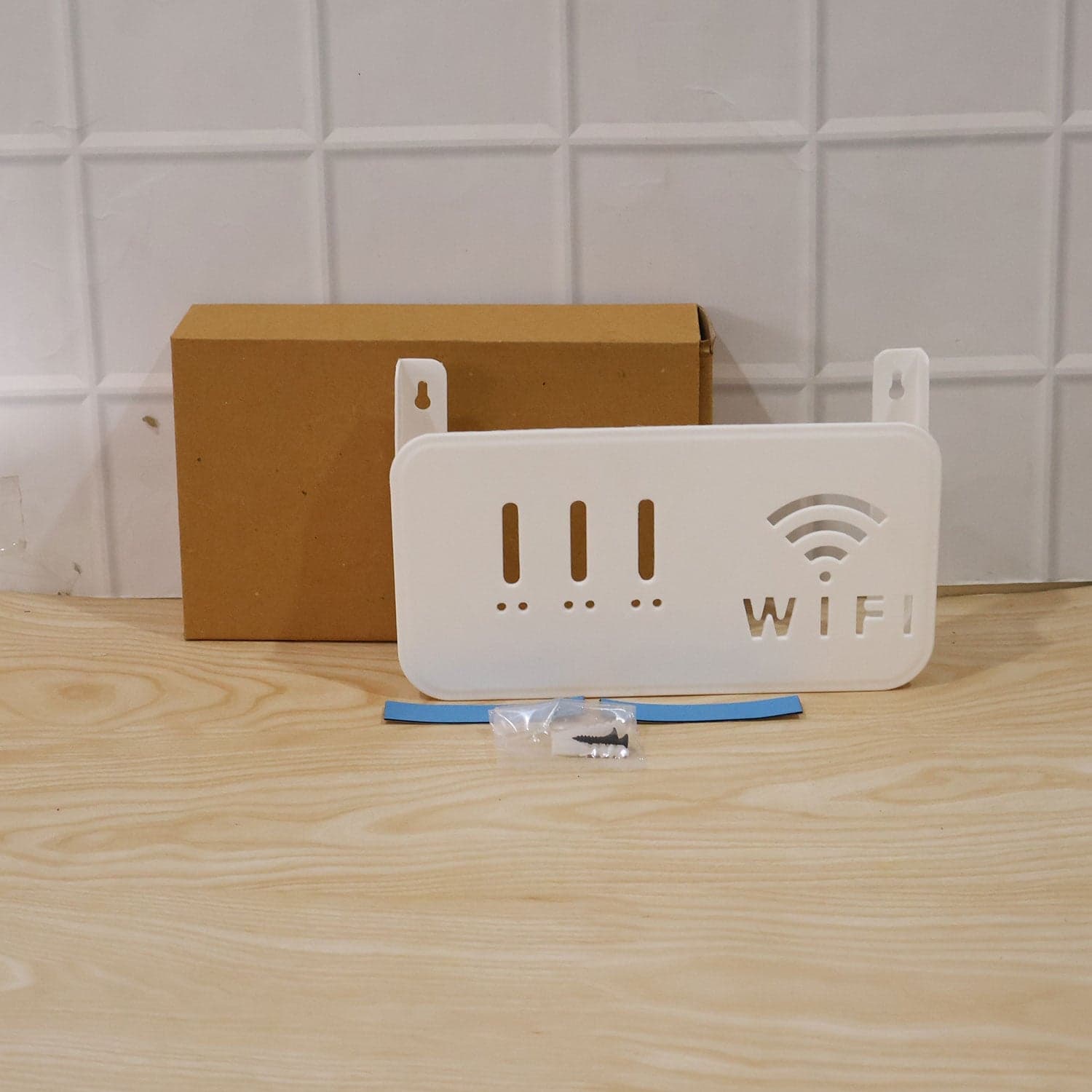 Wall Mount WiFi Router Holder the Space-Saving Cable Management Solution thumbnail 7