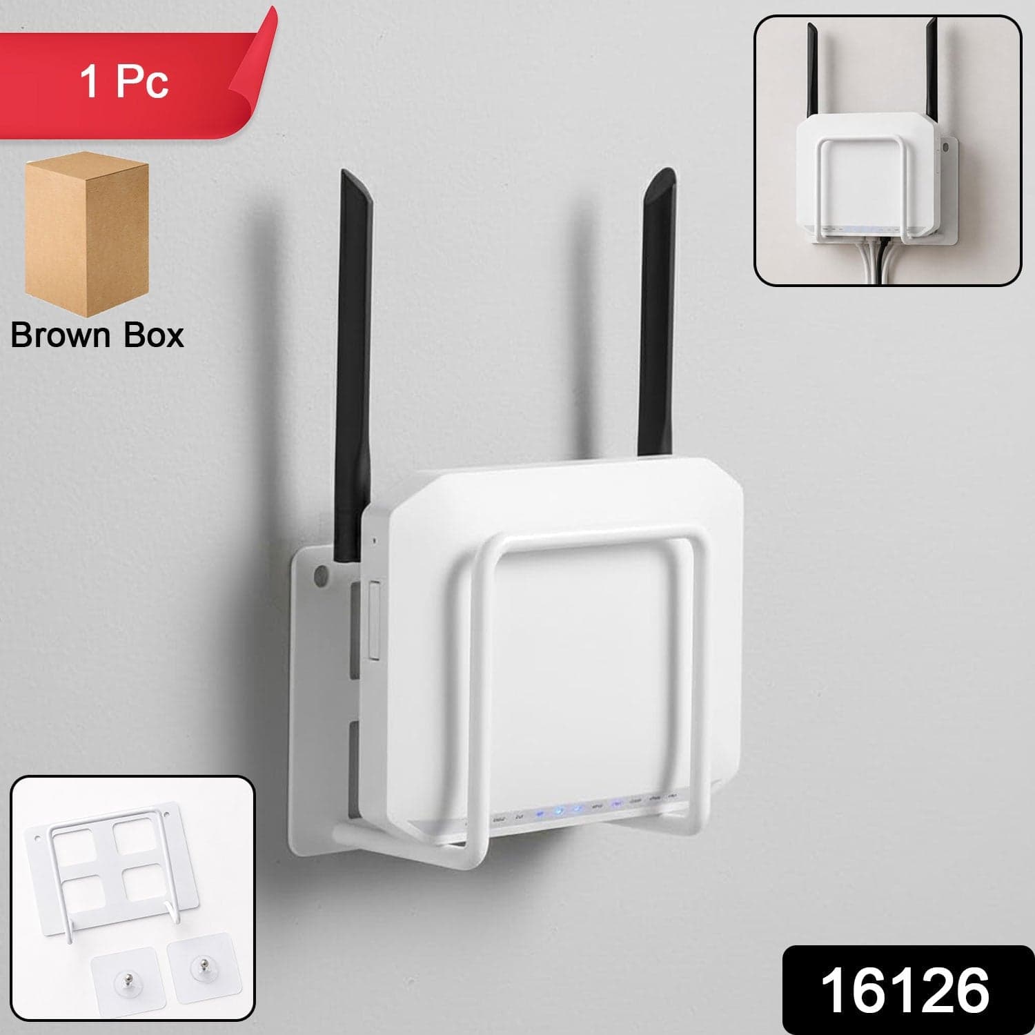 WiFi Router Wall Mount Bracket the Space-Saving & Easy to Install thumbnail 2