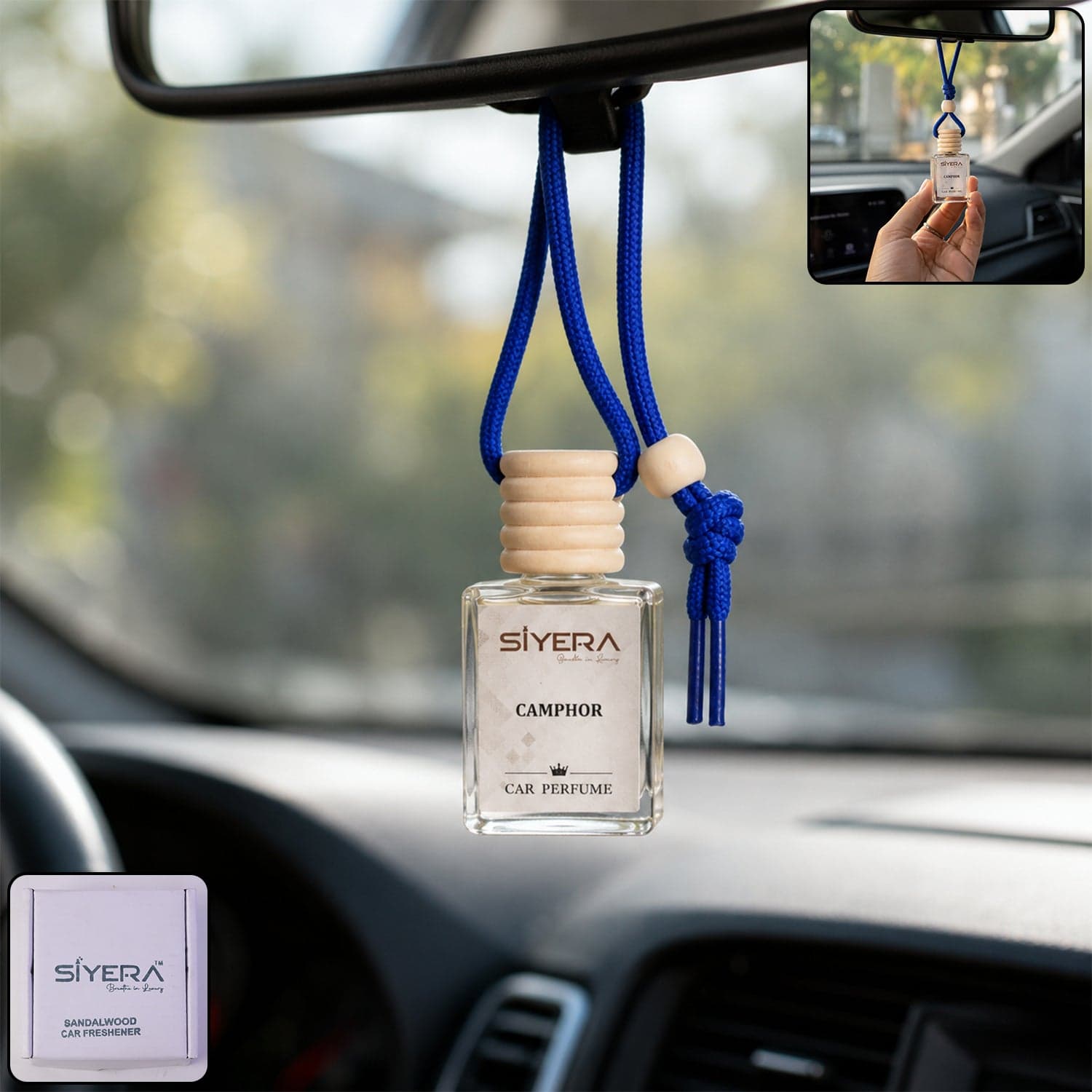 Camphor Car Perfume the Long Lasting Refreshing Fragrance