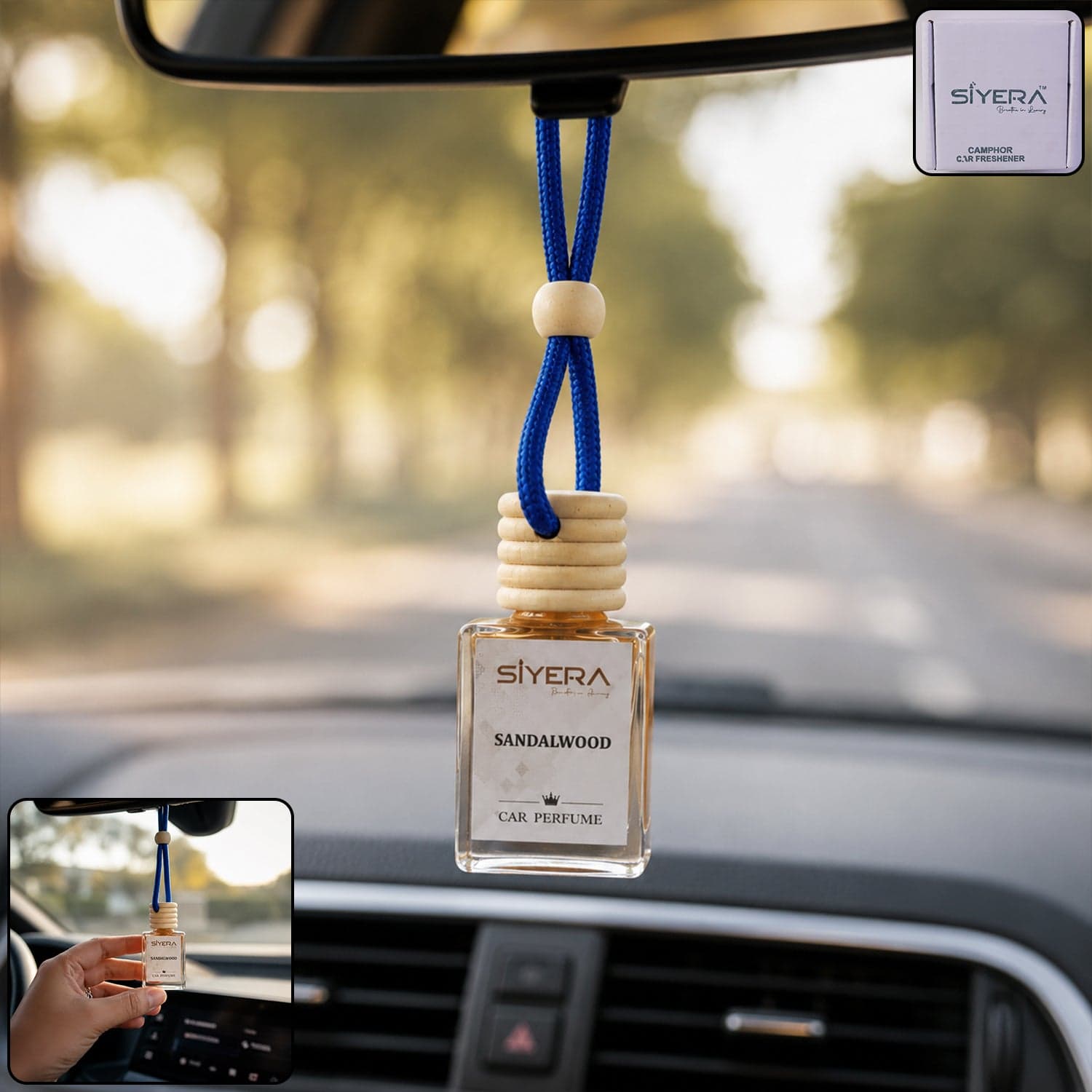 Sandalwood Car Perfume the Long-Lasting Woody Fragrance for Vehicles