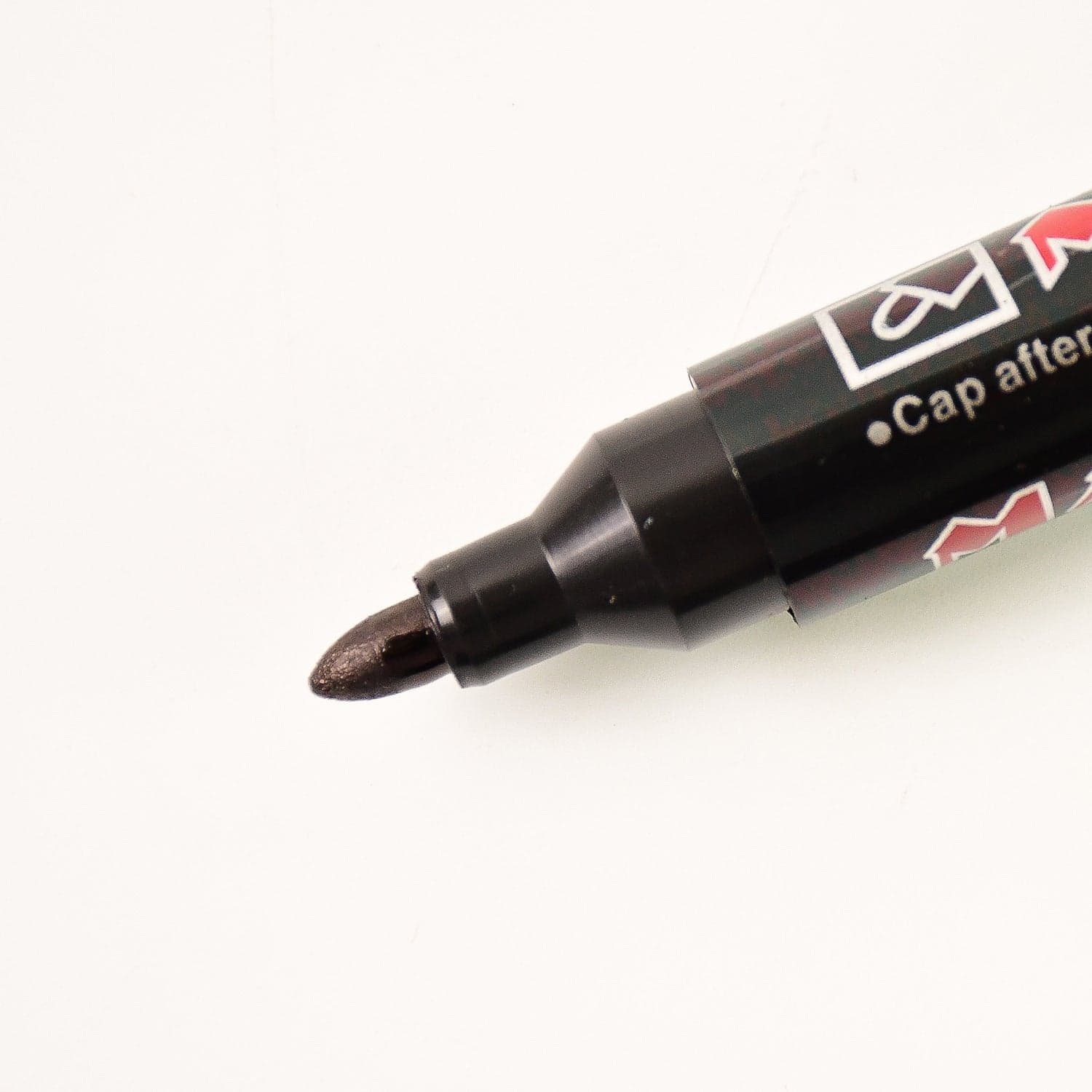 19326 Permanent Black Marker Pen 12Pc thumbnail 6