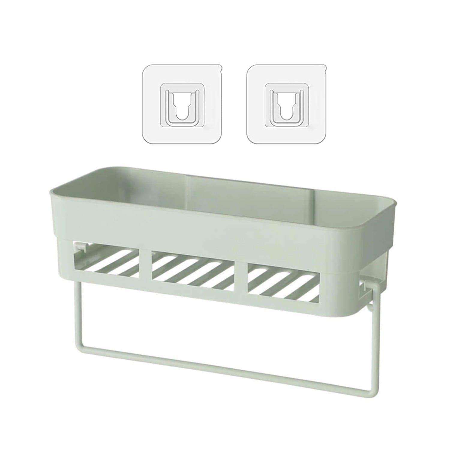 Multipurpose Kitchen Bathroom Shelf Wall Holder Storage Rack Bathroom thumbnail 3