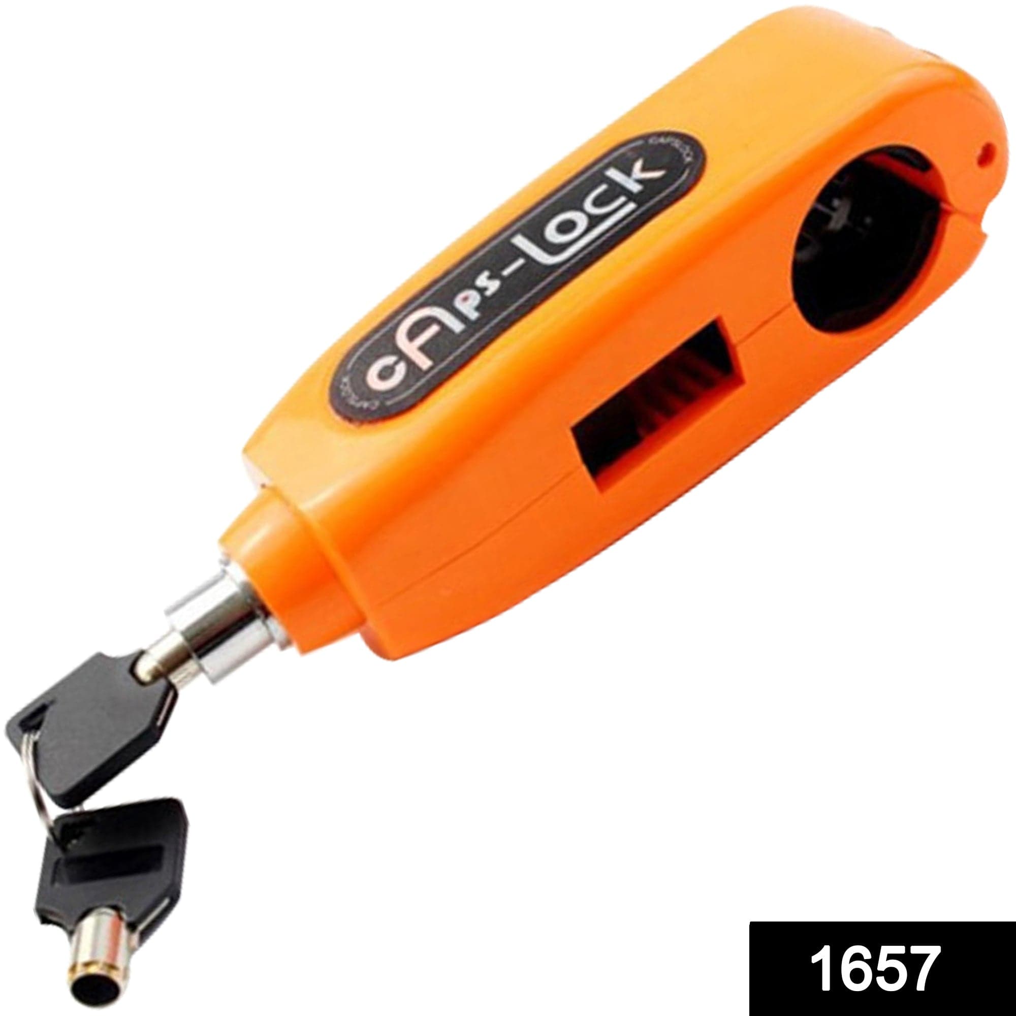 Heavy Duty Bike Brake Lock - Secure Locking System with Handlebar and Brake Lever Grip thumbnail 2