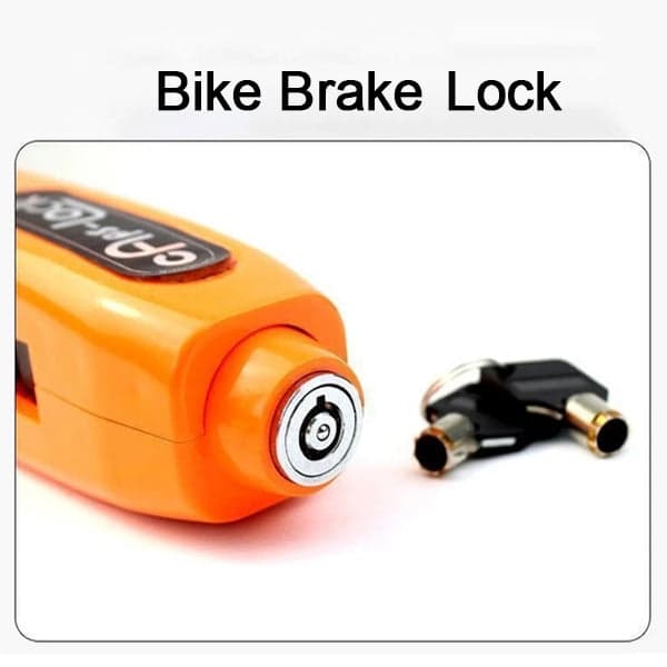 Heavy Duty Bike Brake Lock - Secure Locking System with Handlebar and Brake Lever Grip thumbnail 3