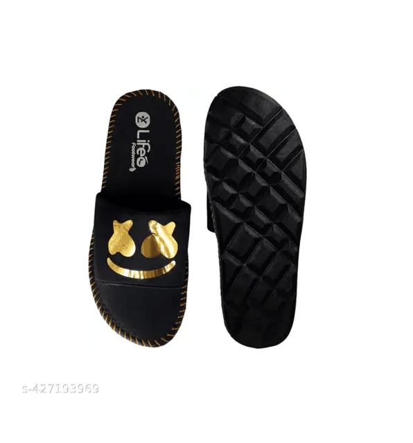 LifeO--Premium Stylish Regular Synthetic Leather Comfortable Walking Slider & Flip Flop For Men & Boy thumbnail 4